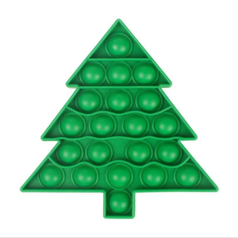 STOCKING STUFFER ALERT***Christmas Push Pop Bubble Fidget‎ Toys***NWOT